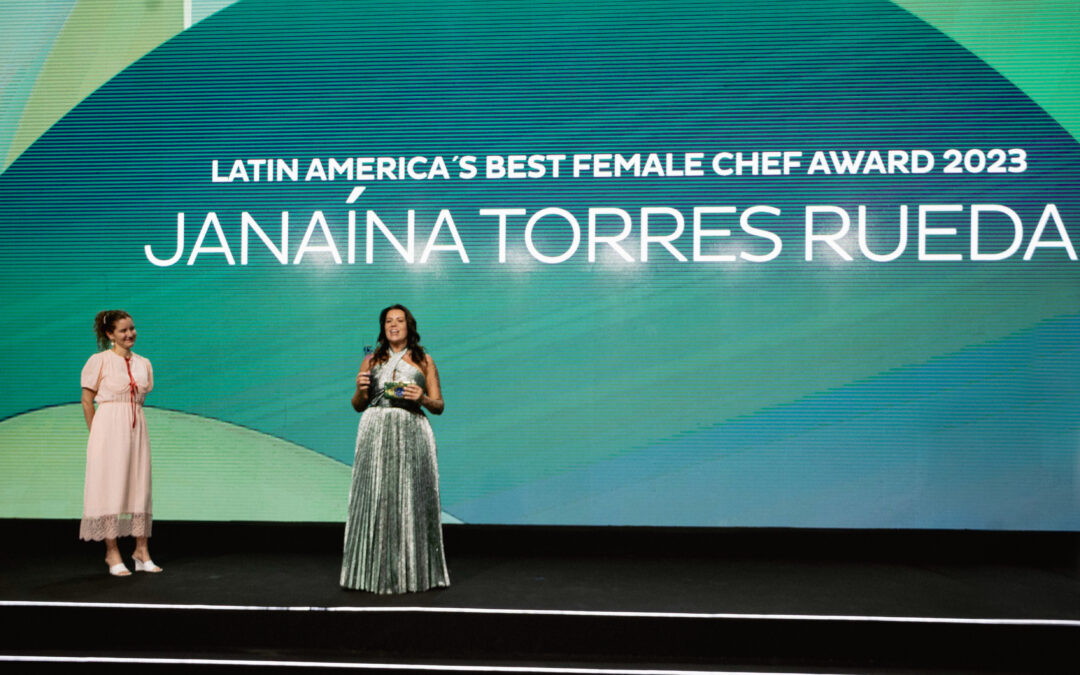 JANAÍNA TORRES RUEDA, DE SÃO PAULO, NOMBRADA LATIN AMERICA’S BEST FEMALE CHEF 2023