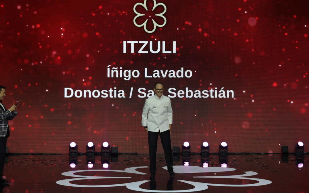 ITZULI RECIBE SU PRIMERA ESTRELLA MICHELIN Y CONSOLIDA EL REGRESO DE IÑIGO LAVADO A DONOSTIA